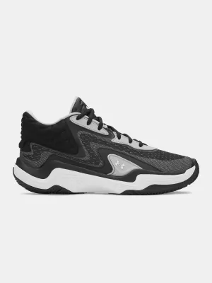 Topánky UNDER ARMOUR SPAWN 7 MID 6000753-001 ČIERNA