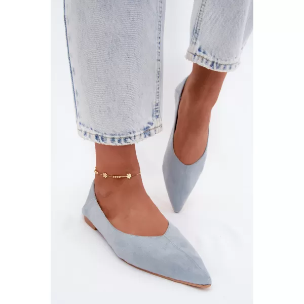 Dámske baletky BOTO JH597 BLUE 