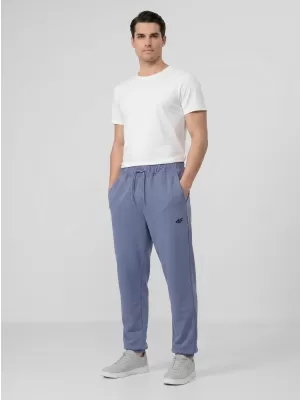 Pánske nohavice 4F WMM00TTROM1673 DENIM