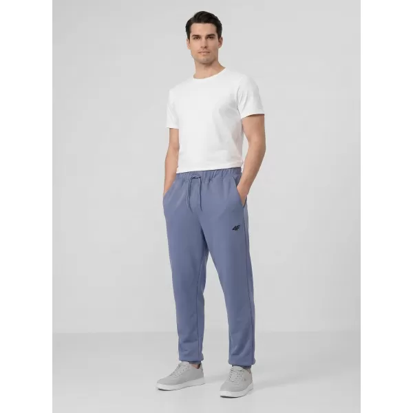  Pánske nohavice 4F WMM00TTROM1673 DENIM 