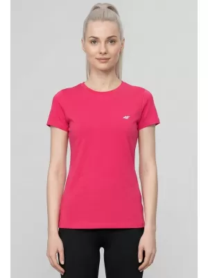 Dámske funkčné tričko 4F WAW25TFTSF1527 DARK PINK