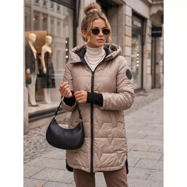  Dámska bunda DSTREET TY5790 KARAMELOVÁ 