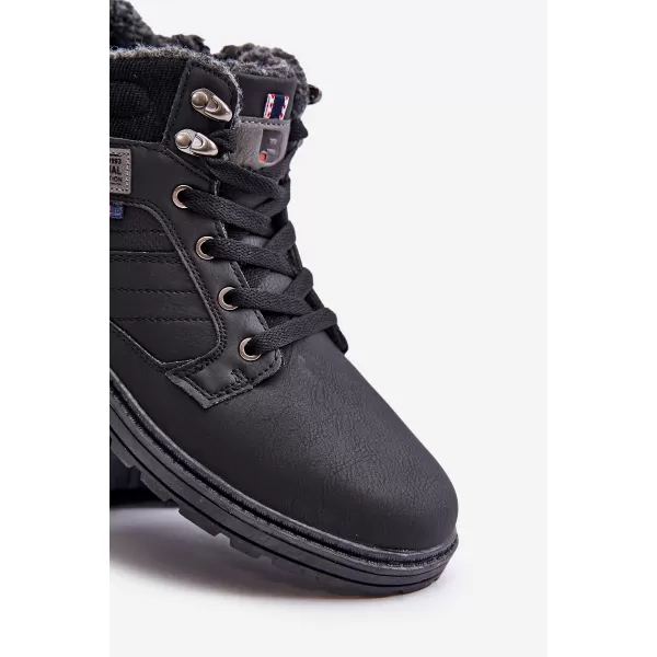  Pánske topánky BOTO 23MN03-6610 BLACK 