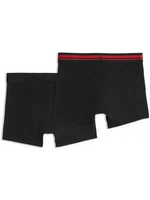 Pánske boxerky PUMA MEN EVERYDAY PLACED LOGO BOXER 2P 93847618 RED COMBO