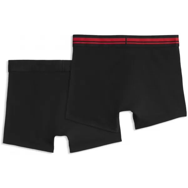  Pánske boxerky PUMA MEN EVERYDAY PLACED LOGO BOXER 2P 93847618 RED COMBO 