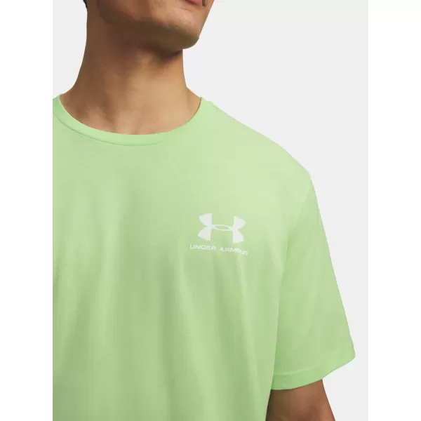  Pánske tričko UNDER ARMOUR M SPORTSTYLE LC SS 1326799-712 ZELENÁ 
