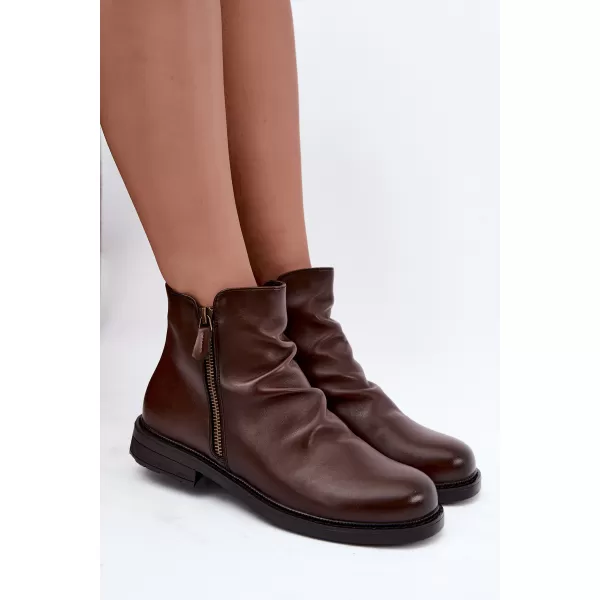  Dámske čižmy VINCEZA 58683 BROWN 