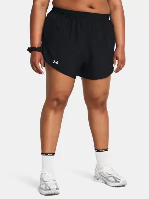 Dámske kraťasy UNDER ARMOUR UA FLY BY 3'' SHORTS 1382853-001 ČIERNA