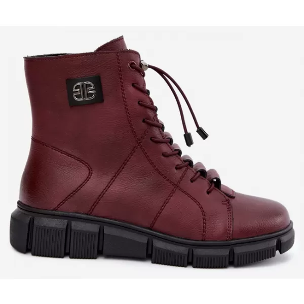  Dámske topánky BOTO 26BT17-609 BURGUNDY 