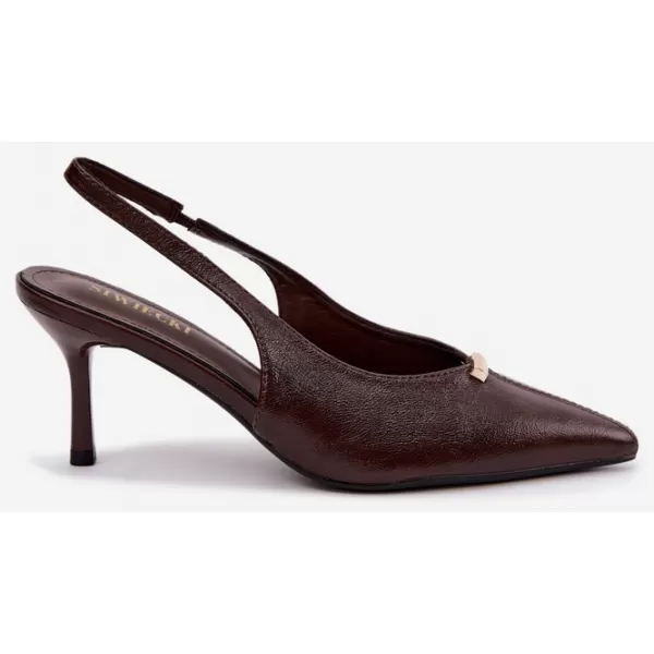 Dámske lodičky BOTO T680 BROWN 