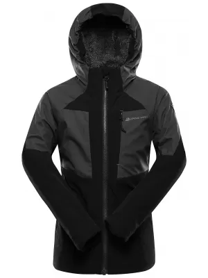 Detská bunda ALPINE PRO TEMUNO BLACK