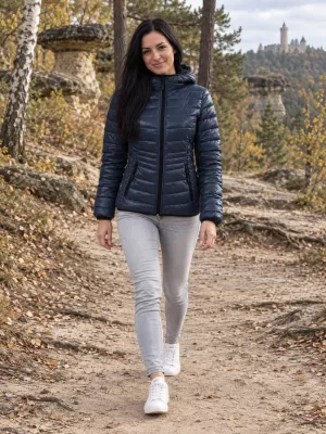 Dámska bunda MALFINI EVEREST 551 NÁMORNÁ MODRÁ