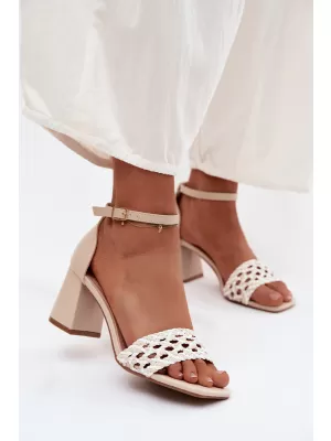Dámske sandále BOTO 5523 BEIGE