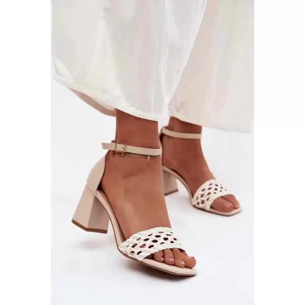  Dámske sandále BOTO 5523 BEIGE 