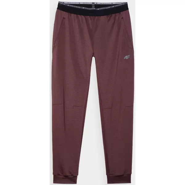 Pánske nohavice 4F WAW25TTROM1251 DARK BROWN 