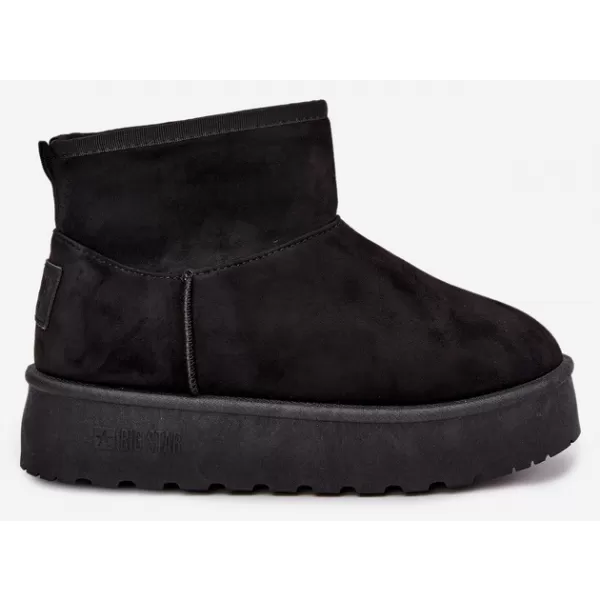  Dámske snehule BIG STAR SHOES UU274222 BLACK 