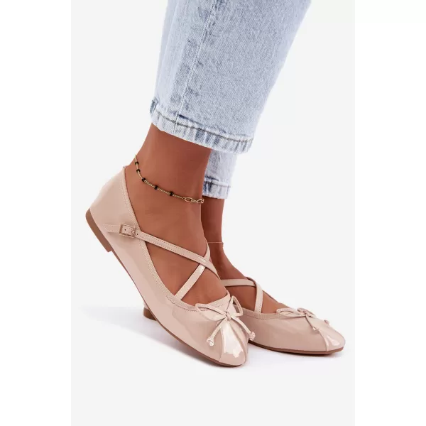  Dámske baleríny BOTO 6625-1 BEIGE 