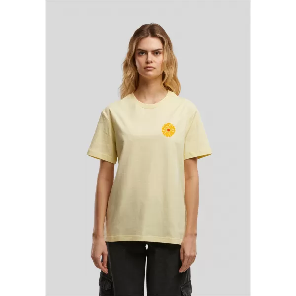  Dámske tričko URBAN CLASSICS TB9011-03660 SOFT YELLOW 