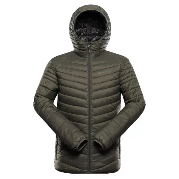  Pánska zimná bunda ALPINE PRO EROM IVY GREEN VARIANT PB 