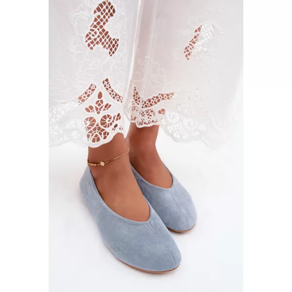  Dámske baleríny BOTO JH581 BLUE 