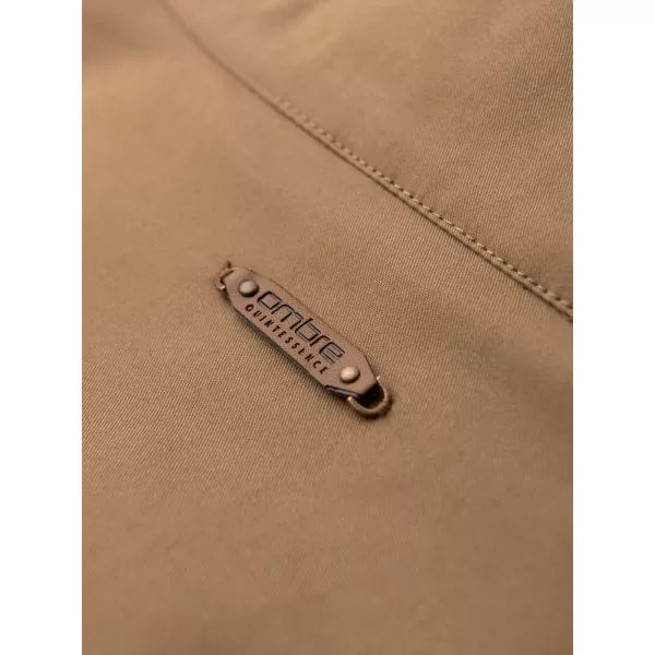  Pánska bunda OMBRE C582 COFFEE-COLOURED 