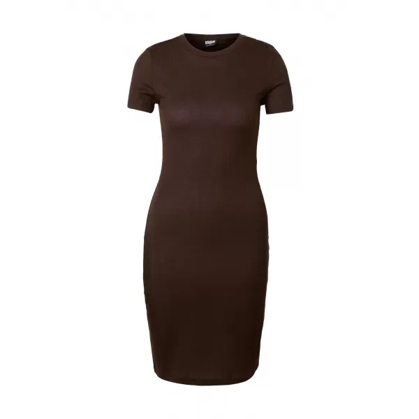 Dámske šaty URBAN CLASSICS TB8275 BROWN 
