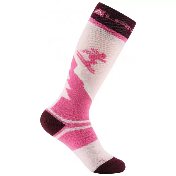  Detské podkolienky ALPINE PRO SKYRO LIGHT LILAC 