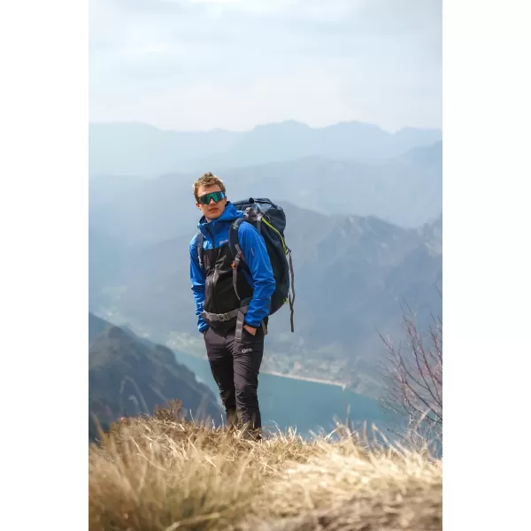 Pánska nepremokavá softshellová bunda NORDBLANC EXPEDITIOUS NBSSM8323 MODRÁ 