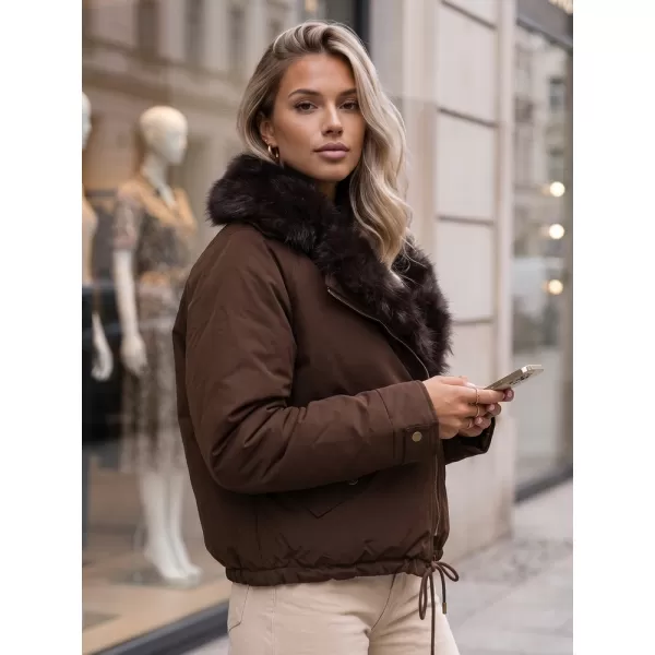  Dámska bunda DSTREET TY6071 KARAMELOVÁ 