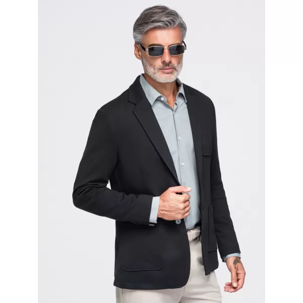  Pánska bunda OMBRE M165 BLACK 