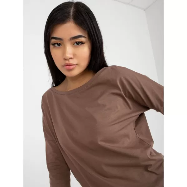  Dámska blúzka BASIC FEEL GOOD RV-BZ-4691.26 BROWN 