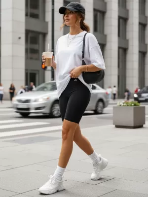 Dámske kraťasy DSTREET SY0572 ČIERNA
