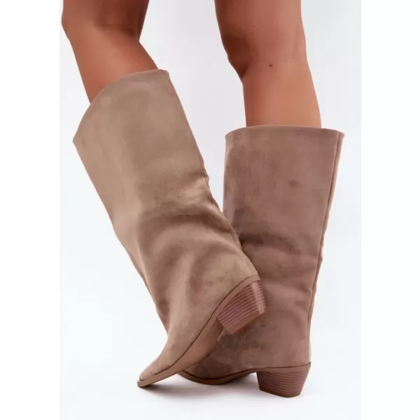  Dámske čižmy BOTO 2578A BEIGE 