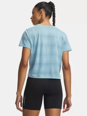 Dámske tričko UNDER ARMOUR VELOCITI SHORTSLEEVE 6009540-425 MODRÁ