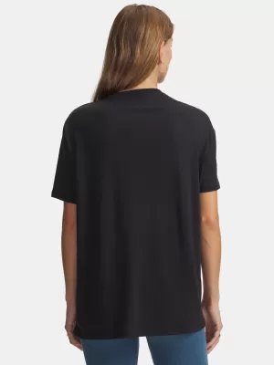 Dámske tričko UNDER ARMOUR RIVAL OS CAMPUS TEE 6007883-001 ČIERNA