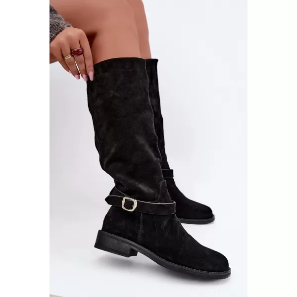  Dámske čižmy VINCEZA 89168 BLACK 