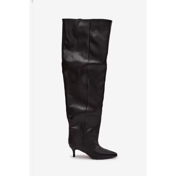 Dámske čižmy BOTO 8506 BLACK 