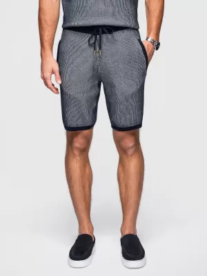 Pánske kraťasy OMBRE OM-SRCS-0202 NAVY BLUE