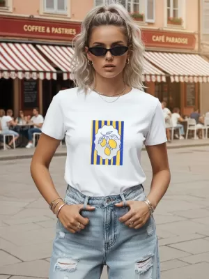 Dámske tričko DSTREET NX8043RY-WH BIELA