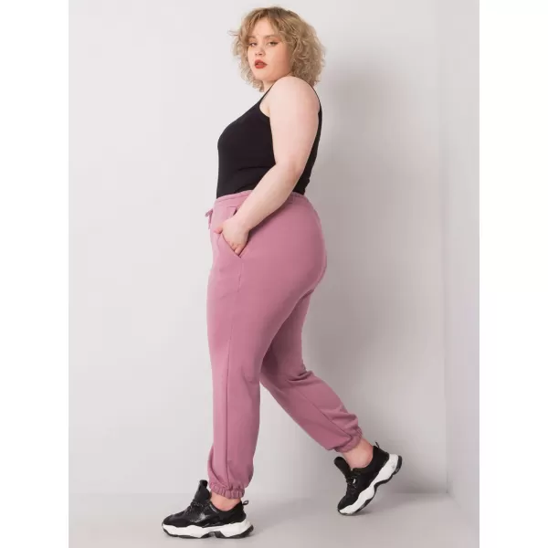  Dámske tepláky BASIC FEEL GOOD RV-DR-6331.86 DARK PINK 