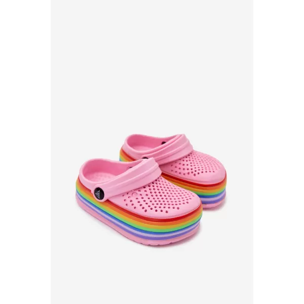  Detské šľapky BOTO D2016/D2015 PINK 