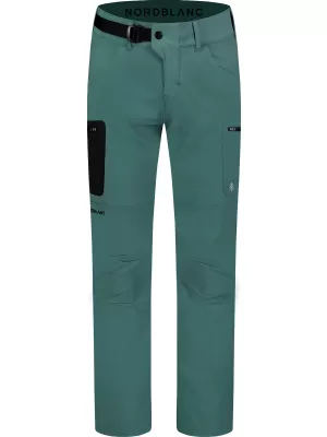 Pánske outdoorové nohavice NORDBLANC SCRAMBLE NBSPM8359 ZELENÁ