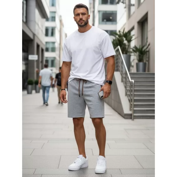  Pánske kraťasy DSTREET SX2279 SVETLO ŠEDÁ 