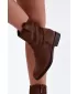 Dámske členkové topánky S.BARSKI HY62-8125 CHOCOLATE