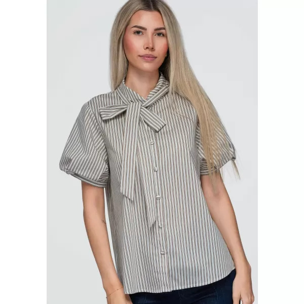  Dámska košeľa OMBRE OW-SH-E0067 BEIGE 