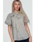 Dámska košeľa OMBRE OW-SH-E0067 BEIGE