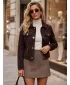 Dámska bunda DSTREET TY5878 BORDO