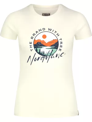 Dámske tričko NORDBLANC STARLIGHT NBSLT8176 BIELA