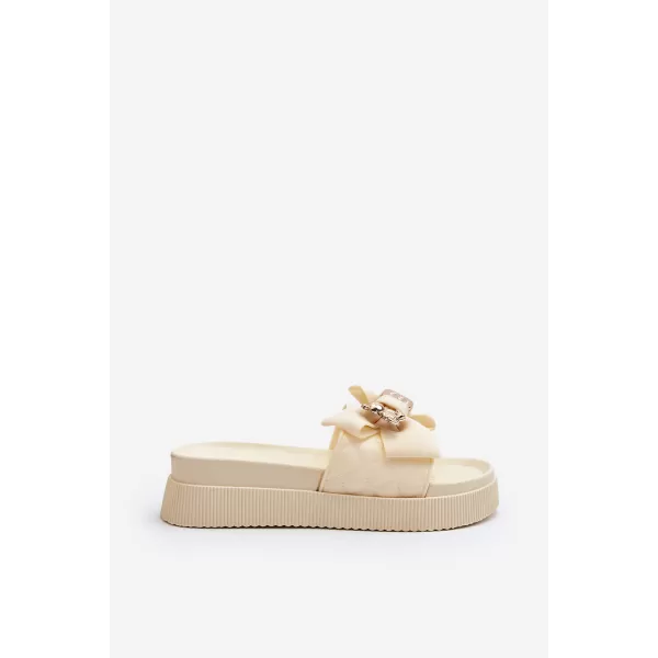  Dámske žabky BOTO SP50-3/BG146P BEIGE 