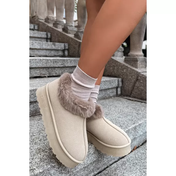  Dámske snehule BIG STAR SHOES UU274204 BEIGE 